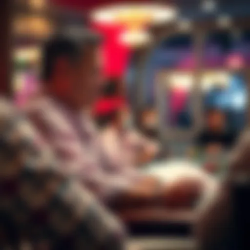 Doug Polk at a poker table, explaining his thoughts on rake to an audience