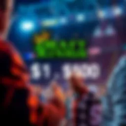A graphic showing a person placing a bet on DraftKings with a $100 wager and $1 credit being highlighted