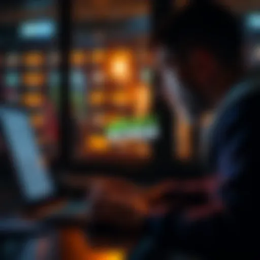 A person looking at a laptop displaying DraftKings and tax forms, pondering over tax implications of winnings.
