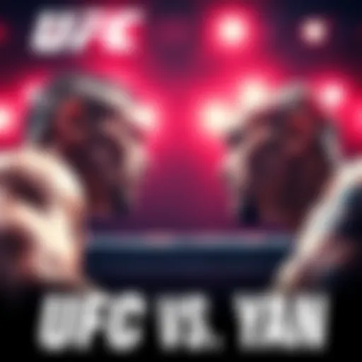 Dvalishvili and Yan face off in the octagon at UFC 323 in Las Vegas.