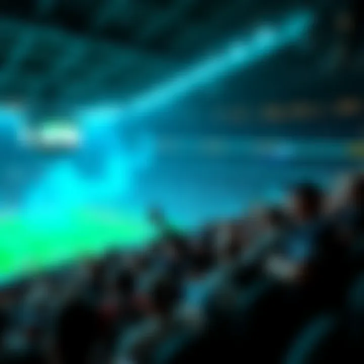 Fans enjoying the Eagles game from the comfort of their seats, cheering and wearing team colors.