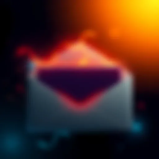 An email header showing the subject about a career advancement bonus, with a professional tone and corporate design.