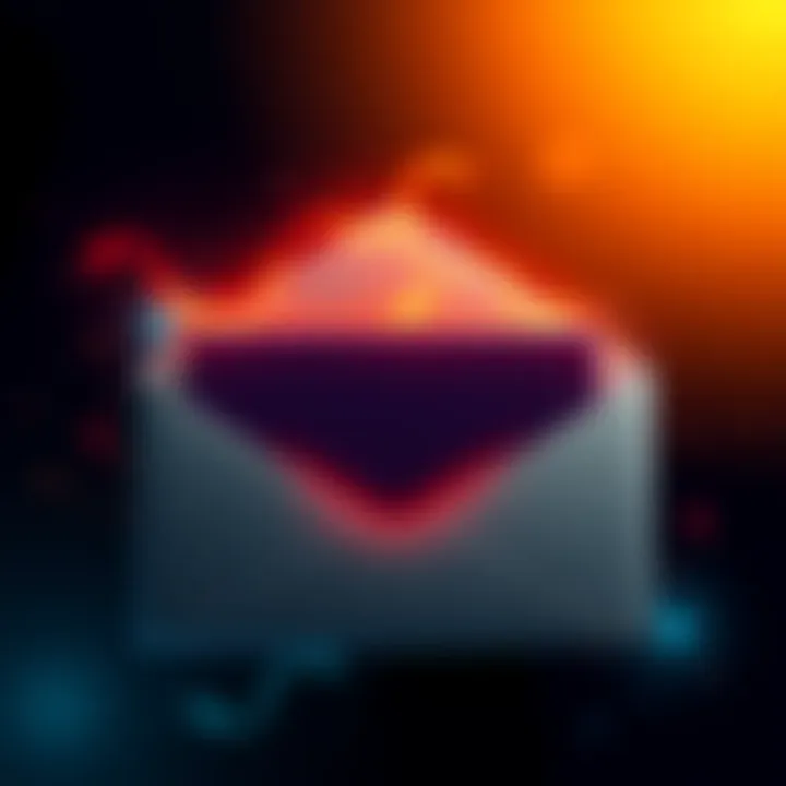 An email header showing the subject about a career advancement bonus, with a professional tone and corporate design.