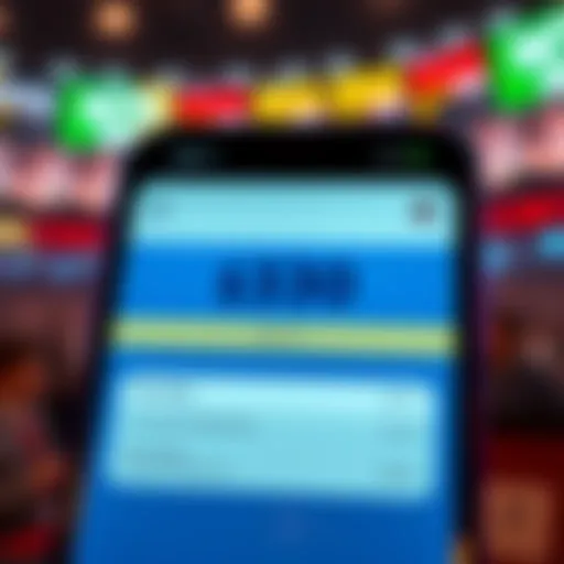 A screenshot showing an empty balance on a betting app with a bet slip displayed