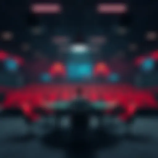 A lone player sits at a betting table in an empty room, looking for someone to place a bet against.