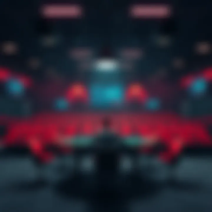 A lone player sits at a betting table in an empty room, looking for someone to place a bet against.