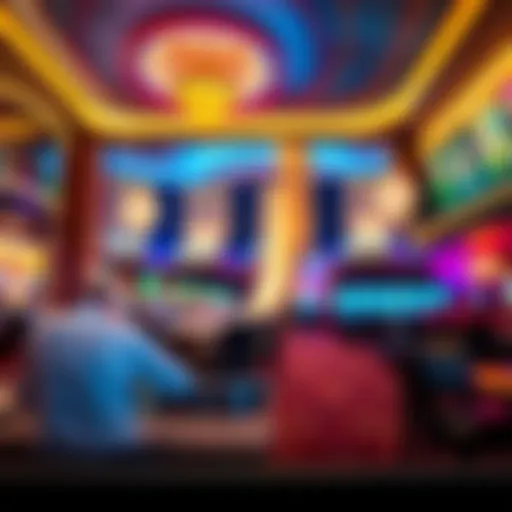 Players enjoying complimentary rooms and food credits at Encore Boston