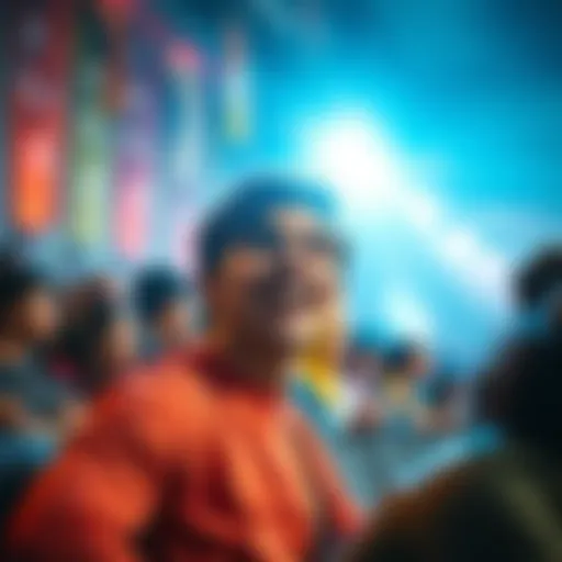 A person looks thrilled and focused while preparing for a competition, highlighting the excitement of a chance to win a prize.