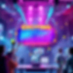 A vibrant graphic showcasing an announcement with colorful elements and an enthusiastic vibe