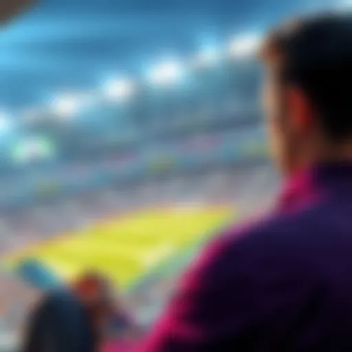 A person looking at a sports betting app, preparing for NBA games while considering soccer bets.