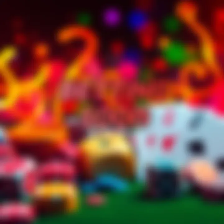 Exciting Betting Updates Coming Soon A colorful graphic showing symbols of betting like dice and cards, indicating new upcoming information.