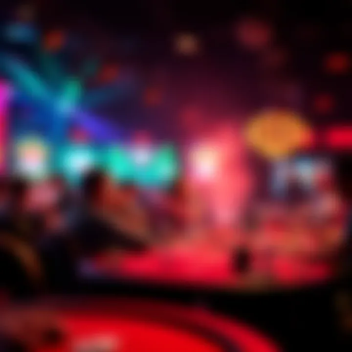 A lively poker event scene with players focused at their tables, showcasing excitement for the $500,000 prize.