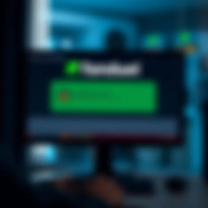 Fanduel platform displayed on a computer screen with an error message indicating service outage, reflecting confusion among users.