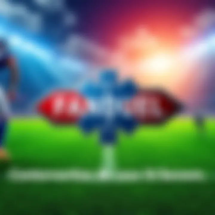 Fanduel controversy over St. Brown injury Fanduel logo with a backdrop of a football field and a medical symbol, highlighting the controversy surrounding St. Brown's injury