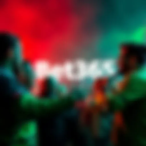 Group of football fans sharing opinions about Bet365's Superboost promotion for the Super Bowl