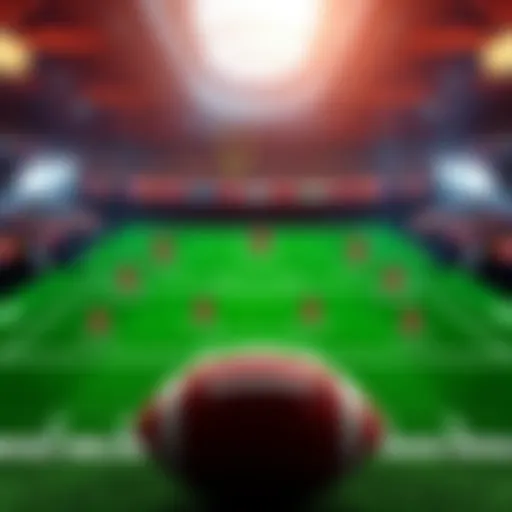 A fantasy football lineup card showing player names and positions