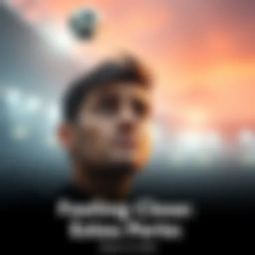 A person with a look of frustration gazing at a goal just out of reach, symbolizing emotional challenges.