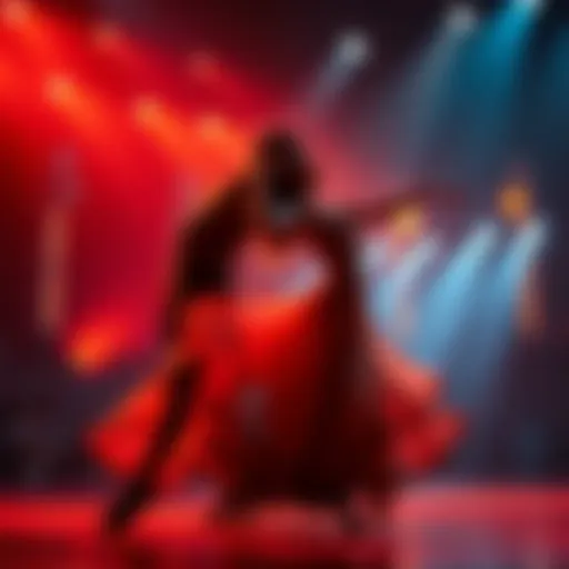 A scene showing dancers in a dramatic pose, symbolizing closure and new beginnings.