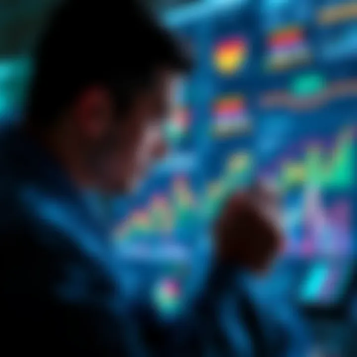 A person looking at charts and graphs showing financial growth and investment strategies for 2026