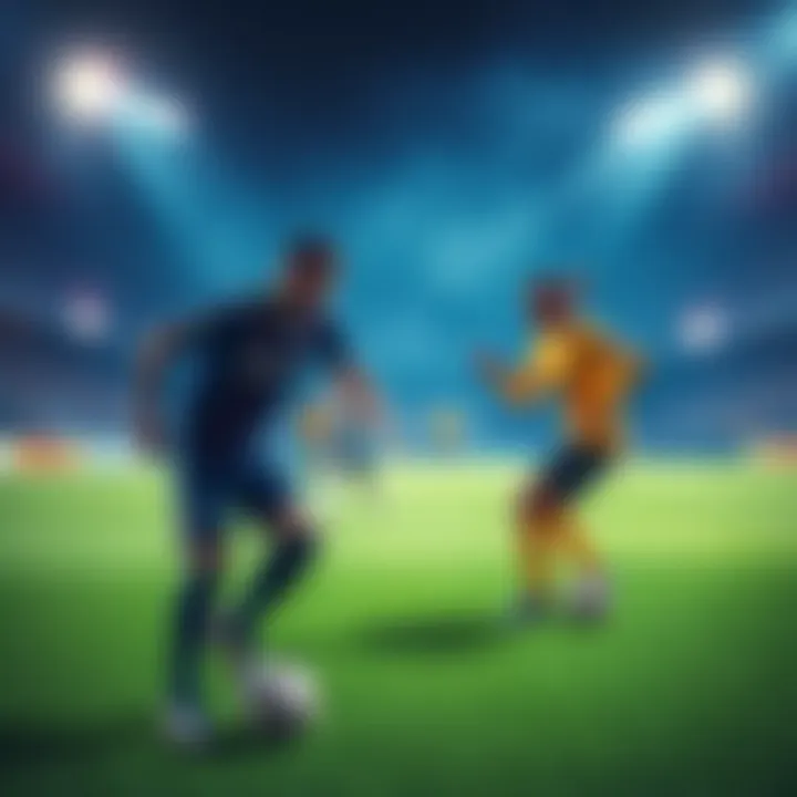 Football Trends on February 15 Players on the field showcasing football trends during a match on February 15