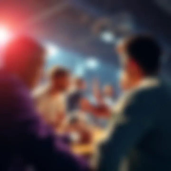 People engaging in a lively discussion about football bets and predictions for upcoming matches on January 8