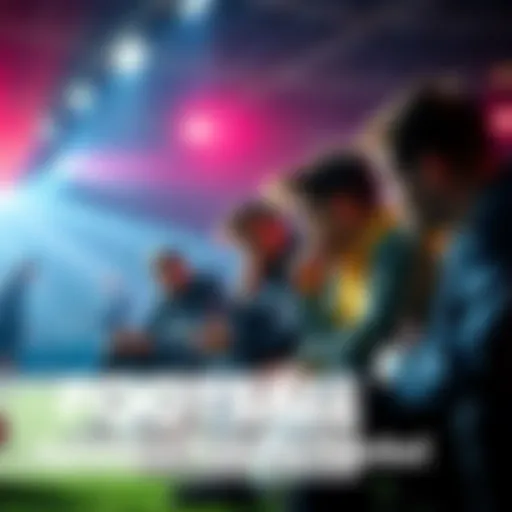 Group of people discussing football betting strategies and picks