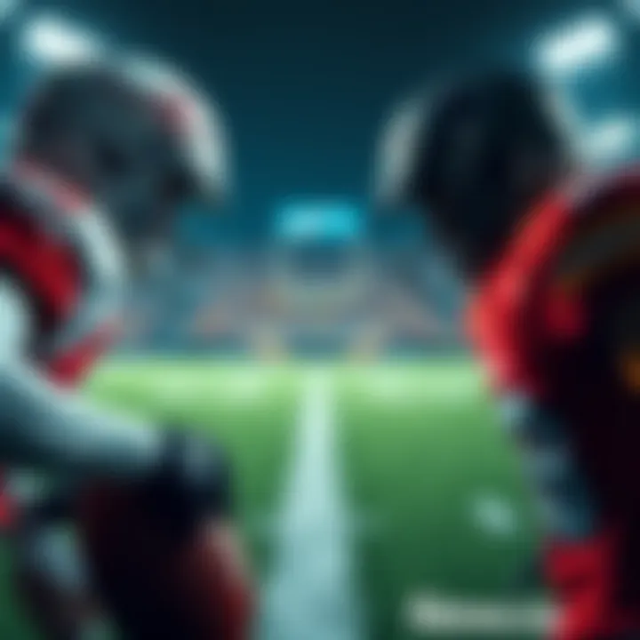 Two football teams preparing for a game, highlighting strong offenses and questionable defenses.
