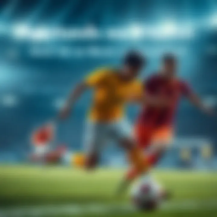 Three football players in action during a game, showcasing their skills and teamwork while aiming to make a big play.