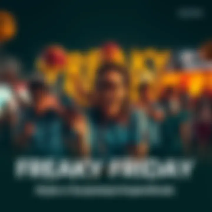 People enjoying action-packed activities and surprises on Freaky Friday