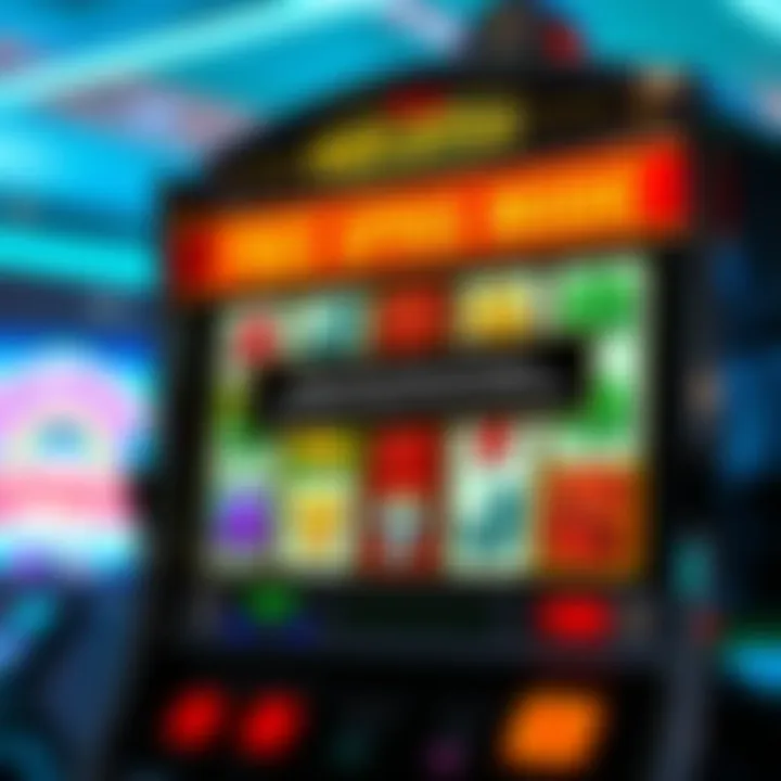 A slot machine display showing an error message in Free Spins Mode, indicating issues during gameplay.