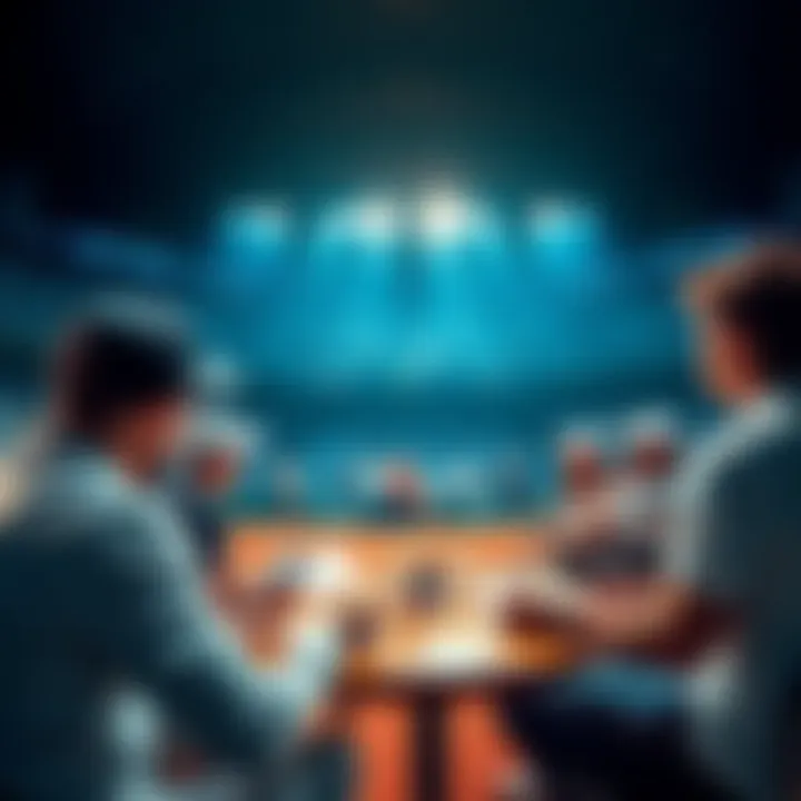 Participants sharing tips and insights about betting on the French Open Tennis tournament