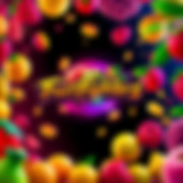 A vibrant graphic showing the Fruitfighters logo with a $3 code and colorful fruits surrounding it, inviting players to join the game.