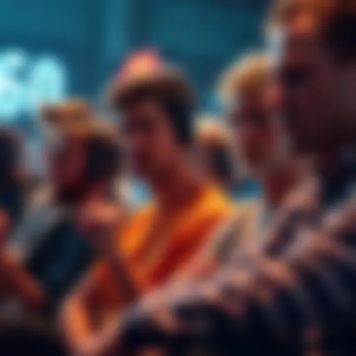 A group of angry bettors watching live streams on a Saturday, expressing dissatisfaction with favoritism in betting games.