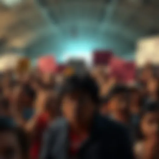 People showing disappointment with signs about unfulfilled promises