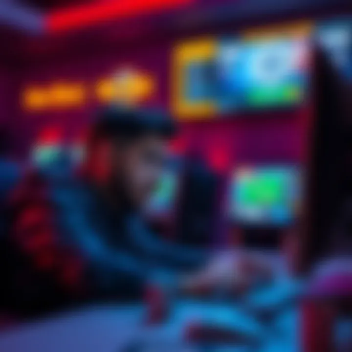 Frustrated gambler at a computer A person looking frustrated while sitting at a computer, with betting promotions on the screen, symbolizing issues with online gambling promotions.