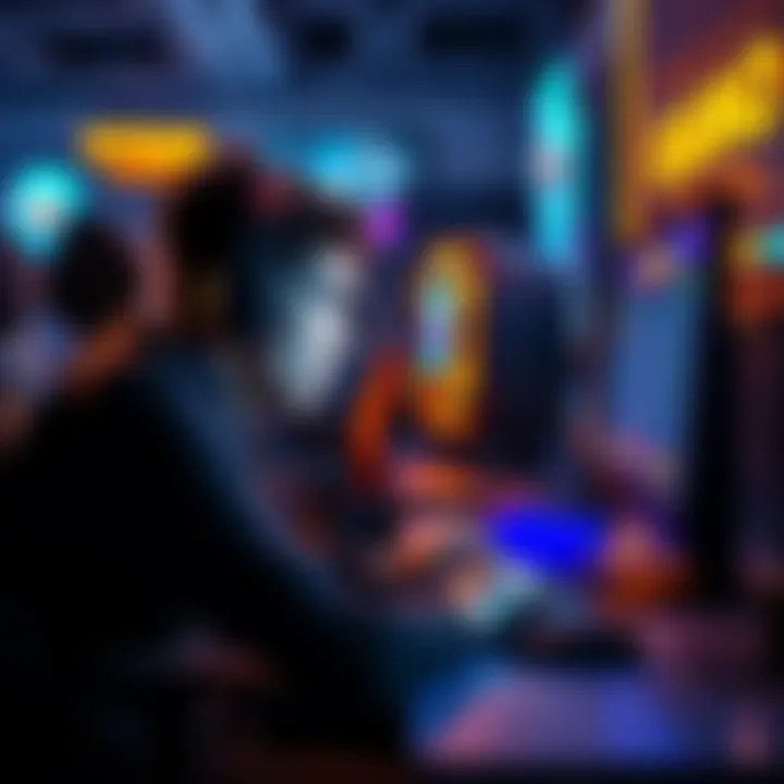 A gamer showing frustration while playing a game on a computer, with a screen displaying low winnings and bonuses.