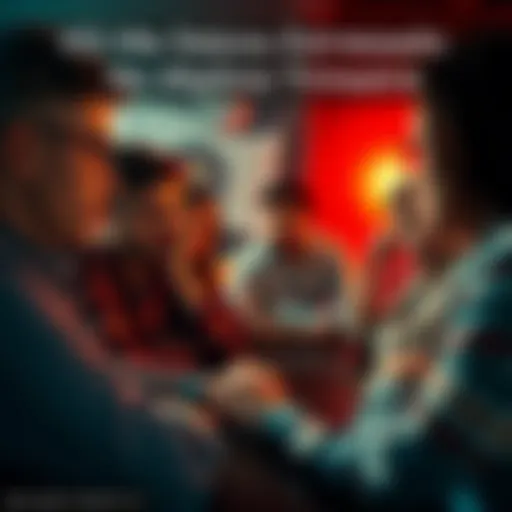 Group of people in a tense meeting discussing challenges and strategies