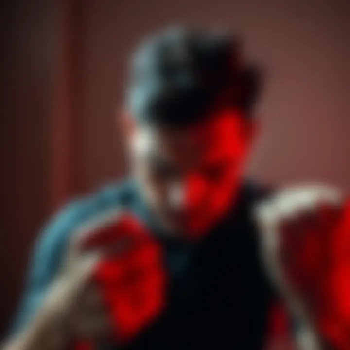 A person with a frustrated expression, looking down with clenched fists, symbolizing feelings of being overwhelmed and irritated.
