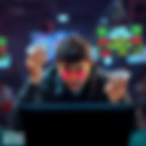 A frustrated player showing disappointment after losing multiple hands in an online game, representing concerns about fair play in gambling.