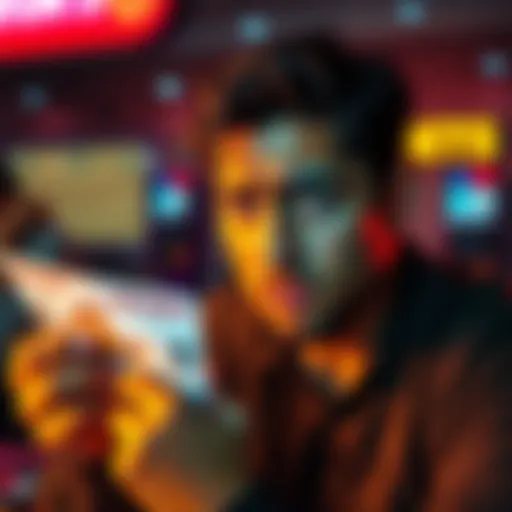 A person looking disappointed while holding losing lottery tickets, reflecting on their decision to stop playing lotteries