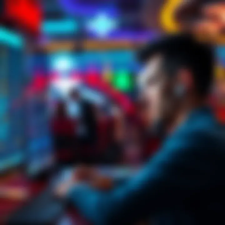 A person looking at a computer screen with disappointment, representing issues with XRP transactions at Wild Casino.