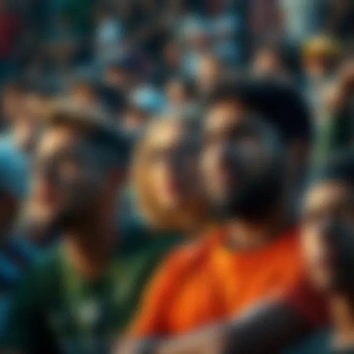 A group of diverse players showing frustration over event sign-ups on DraftKings with looks of disappointment and concern