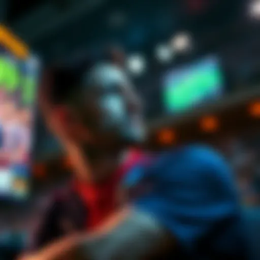 A frustrated man in a sports jersey looks disappointed while watching a game on TV, symbolizing the challenges of live betting.