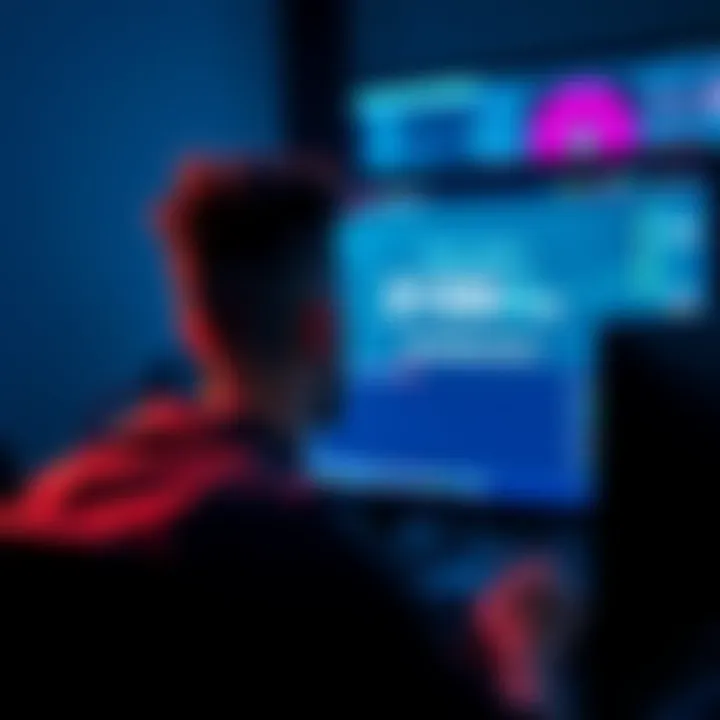 A person looking at a computer screen with a worried expression, showing a cryptocurrency wallet balance of zero after sending money to a deleted account.