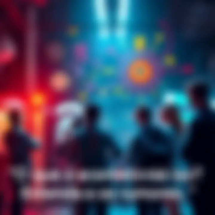 Group of people discussing and sharing ideas about future possibilities