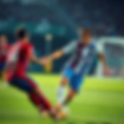 A player makes a remarkable assist during a soccer match, impacting the game significantly.
