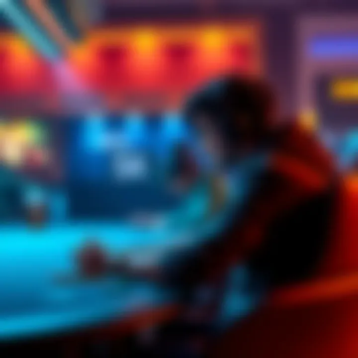 A person sharing tips at a gaming table, showing how to avoid posting a BB when joining new tables.