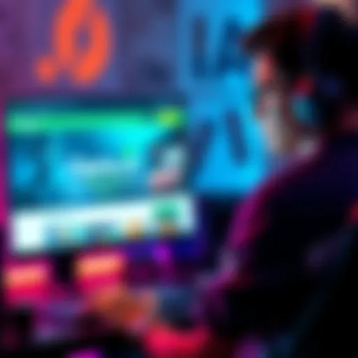 A gamer sitting at a computer with the Clarix.cc website on the screen, showing a welcome bonus announcement, looking focused and contemplating challenges of cash withdrawal.