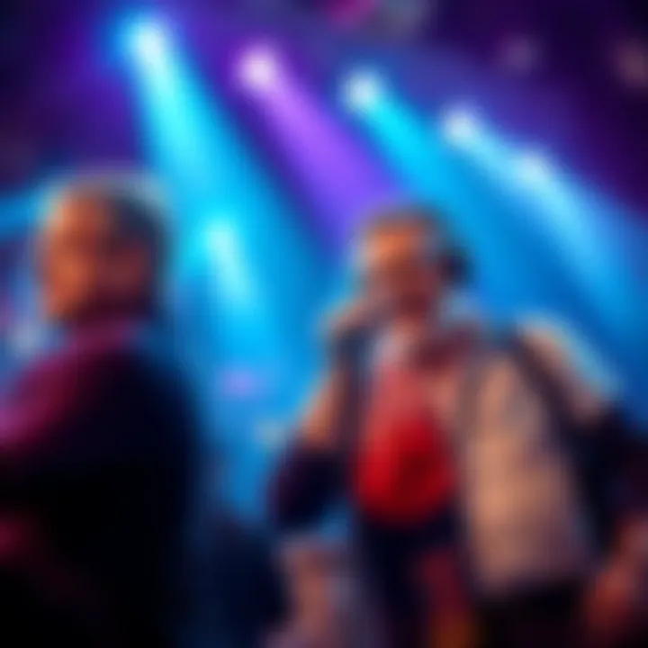 Garret and Keating are confirmed for a live broadcast at the Lodge with Bruce Buffer announcing the event.