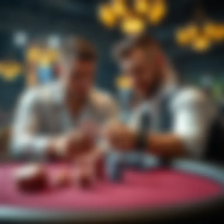 Garrett Adelstein faces off against Taras during an intense poker hand, showcasing their strategies in a 4-bet pot.